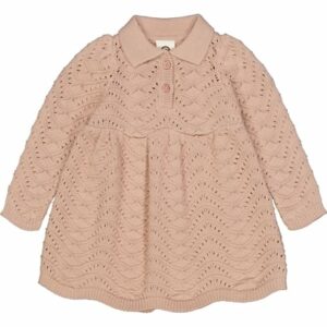 Müsli Strickkleid Spa rose