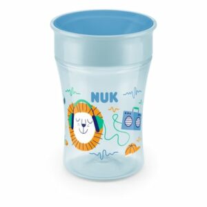 NUK Trinklernbecher Magic Cup 230 ml 360°-Trinkrand in hellblau