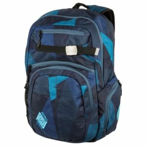 Nitro Hero - Laptoprucksack 17 52 cm fragments blue