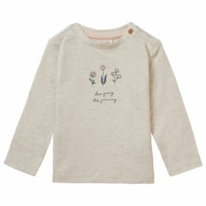 Noppies Langarmshirt Valentine Oatmeal