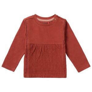 Noppies Langarmshirt Veles Baked Clay