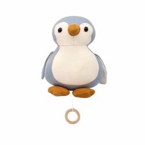 Nordic Coast Company Spieluhr Pinguin Hellblau