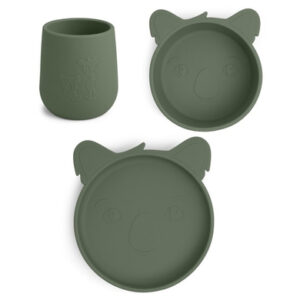 Nuuroo Geschirrset Judi Koala Dusty Green 3er Set