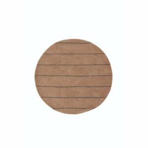 OYOY Teppich Striped Circle Rug choko