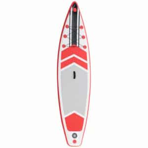 Outsunny Paddleboard mit rutschfester Belag weiß