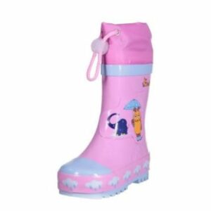 Playshoes Gummistiefel Maus & Elefant rosa