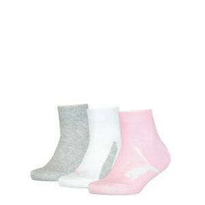 Puma Socken Kid's BTW Quarter Grau/Weiß/Rosa