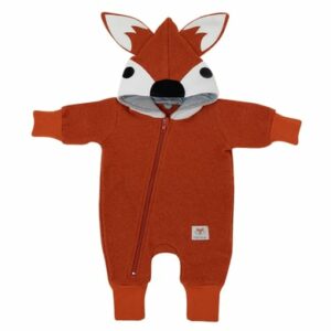 Räuber&Komplizen Walkoverall Fuchs orange/grau