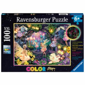 Ravensburger Color Star Line Puzzle - Leuchtende Waldfeen