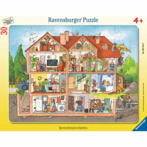 Ravensburger Rahmenpuzzle - Blick ins Haus 30 Teile