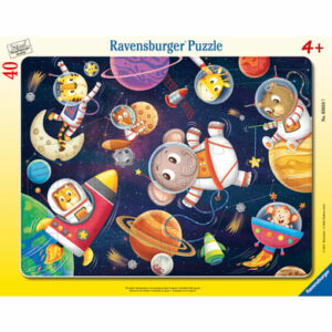 Ravensburger Rahmenpuzzle - Tierische Astronauten