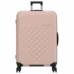 Rollink Vega 360 - faltbarer 4-Rollen-Trolley 76 cm rose smoke