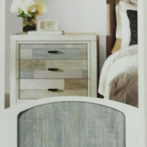 Room Mates Vintage Holzdielen Look - Blau Mehrfarbig