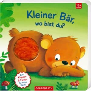 SPIEGELBURG COPPENRATH Mein 1. Guckloch-Fühlbuch: Kleiner Bär