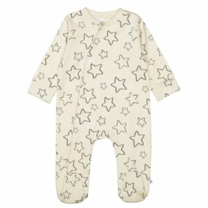 STACCATO Pyjama ivory gemustert