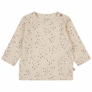 STACCATO Shirt cream melange gemustert