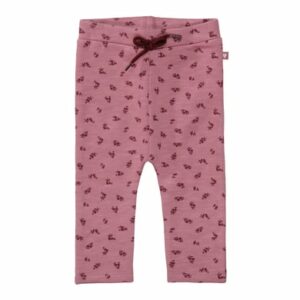 STACCATO Sweatleggings berry gemustert