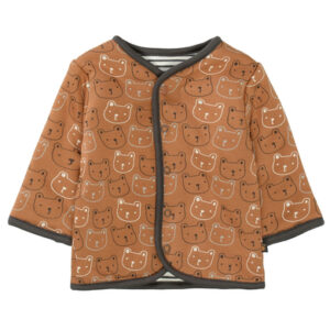 STACCATO Wendejacke wattiert camel gemustert