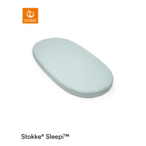 STOKKE® Sleepi™ Kinderbett Spannbettlaken V3 Dots Sage