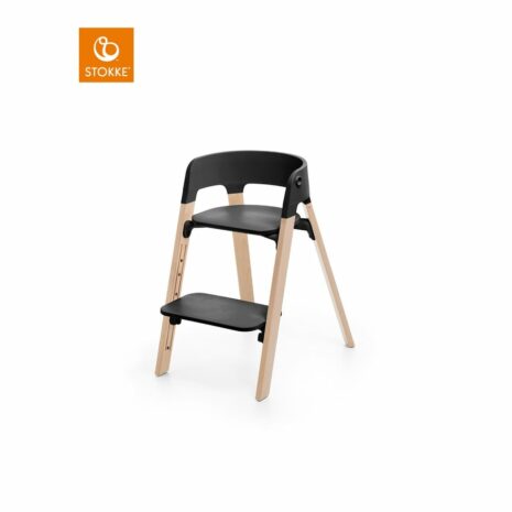 STOKKE® Steps™ Hochstuhl Black Buche Natural