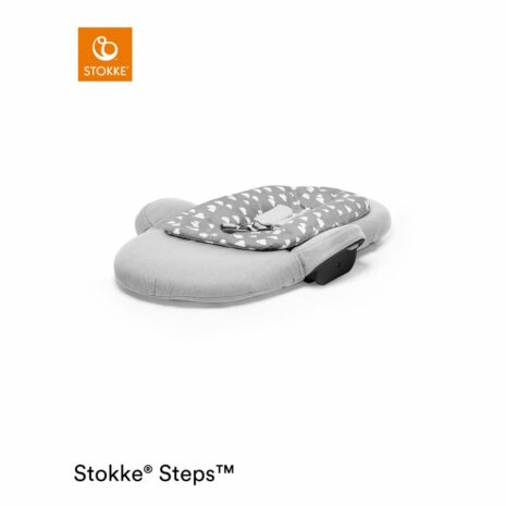 STOKKE® Steps™ Newborn Set Grey Clouds Black Chassis