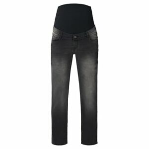 SUPERMOM Straight Umstandsjeans Brooke Black Dark Wash