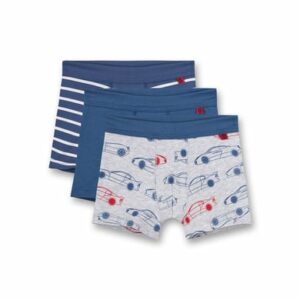 Sanetta Boxershort Blau/Grau