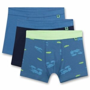 Sanetta Boxershort SET Short 5 er Pack Blau/Hellgrün