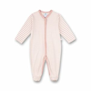 Sanetta Overall silver pink gestreift