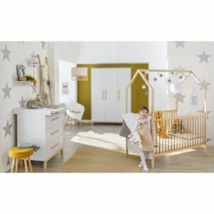 Schardt Kinderzimmer Venice Grey mit Hausbett