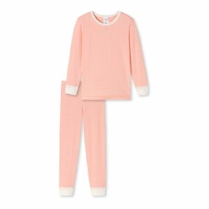 Schiesser Pyjama Natural Love pfirsich