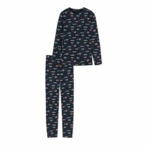 Schiesser Pyjama Teens Nightwear nachtblau