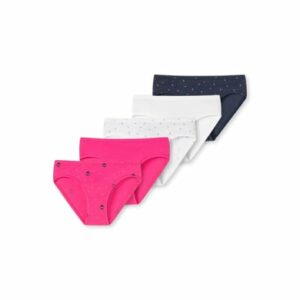 Schiesser Slip Pink/Weiß/Dunkelblau