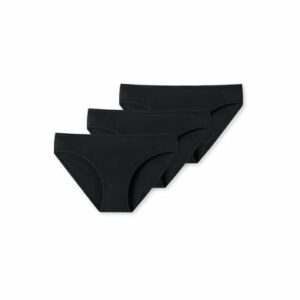 Schiesser Slips 3er-Pack Basic Kids schwarz