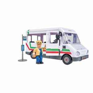 Simba Toys Feuerwehrmann Sam - Trevors Bus mit Figur