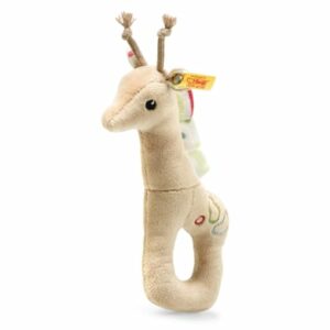 Steiff Greifring mit Rassel Giraffe Tulu 17 cm