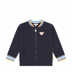 Steiff Mini Sweatjacke navy