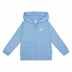 Steiff Sweatjacke Hellblau