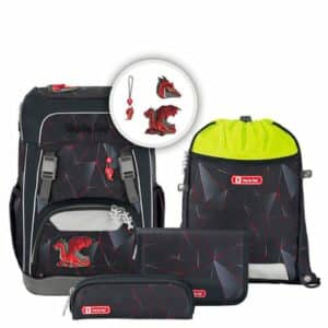 Step by Giant - Schulrucksack Set 5tlg. Dragon Drako