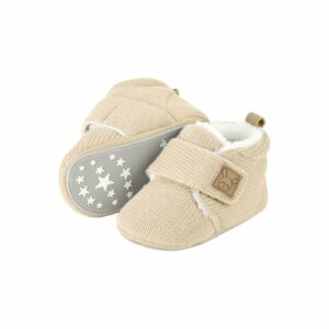 Sterntaler Babykrabbelschuh Strick beige