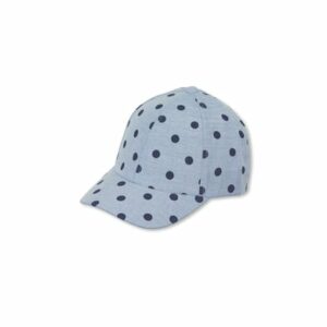 Sterntaler Baseball-Cap Punkte himmelblau