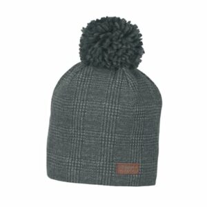 Sterntaler Beanie Pompon eisengrau