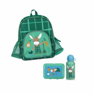 Sterntaler Kinder Rucksack 3er Set grün