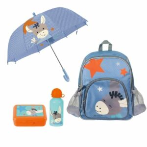 Sterntaler Kinder Rucksackset 4er Set blau