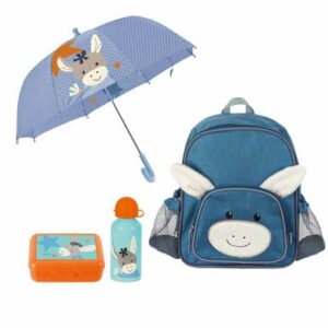 Sterntaler Kinder Rucksackset 4er Set dunkelblau