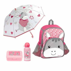 Sterntaler Kinder Rucksackset 4er Set pink