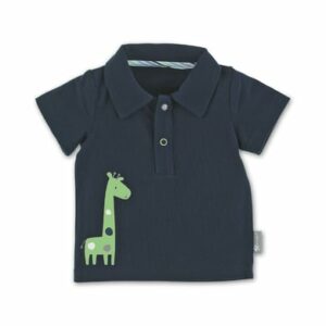 Sterntaler Polo-Shirt Giraffe marine