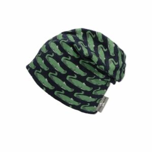 Sterntaler Slouch-Beanie Krokodilen marine