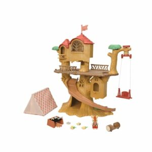 Sylvanian Families® Abenteuer Baumhaus mit Camping Ausrüstung Geschenkset