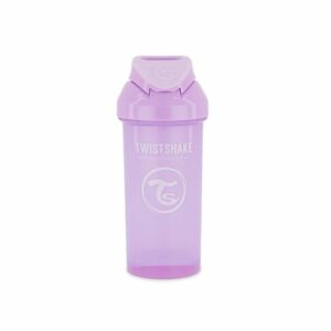 TWISTSHAKE Strohhalmbecher 360 ml in pastell lila